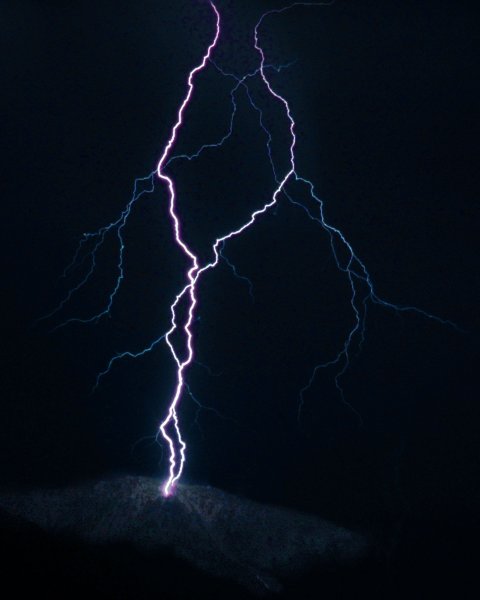 Молния арты