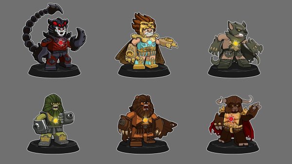 Лего Чима концепт арты