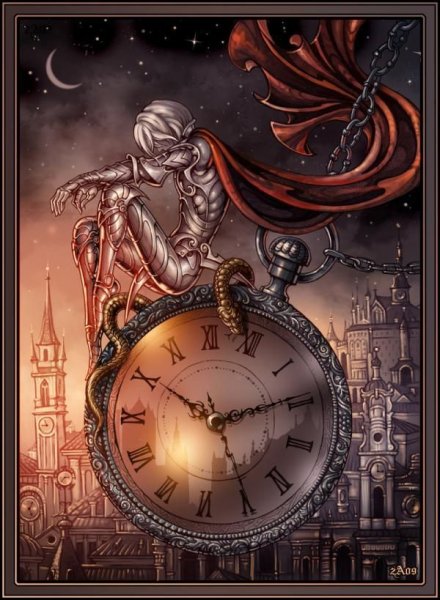 Иллюстрации с часами