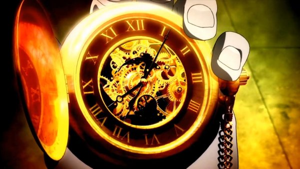 Аниме часы времени