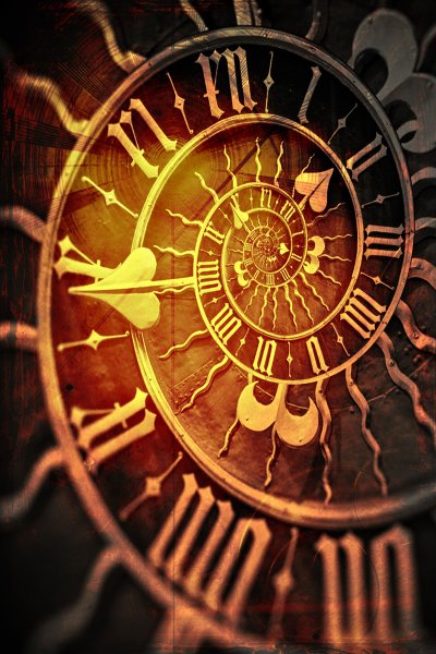 Старинные волшебные часы