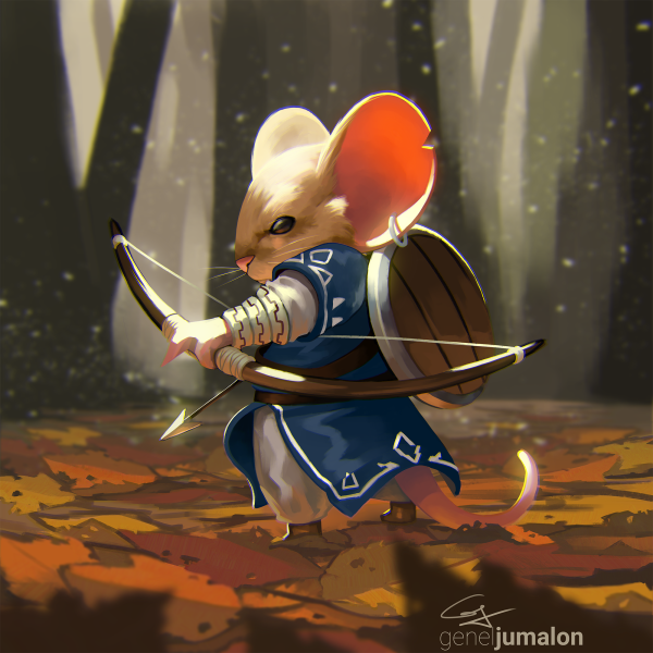 Воин Рэдволла кролик