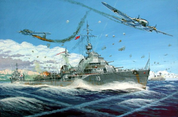 Эсминец сообразительный вторая мировая война