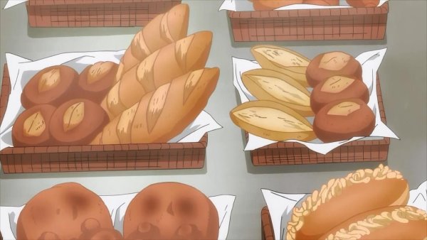 Анимешные булочки