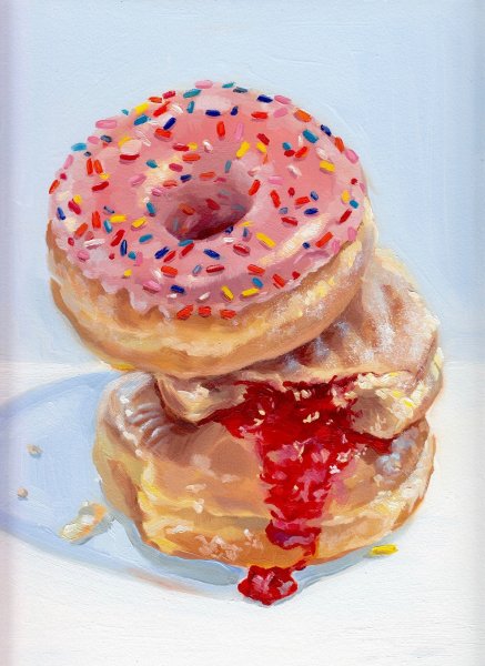 Пончик арт