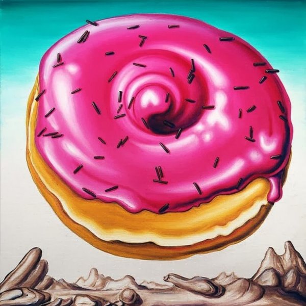 Пончик арт
