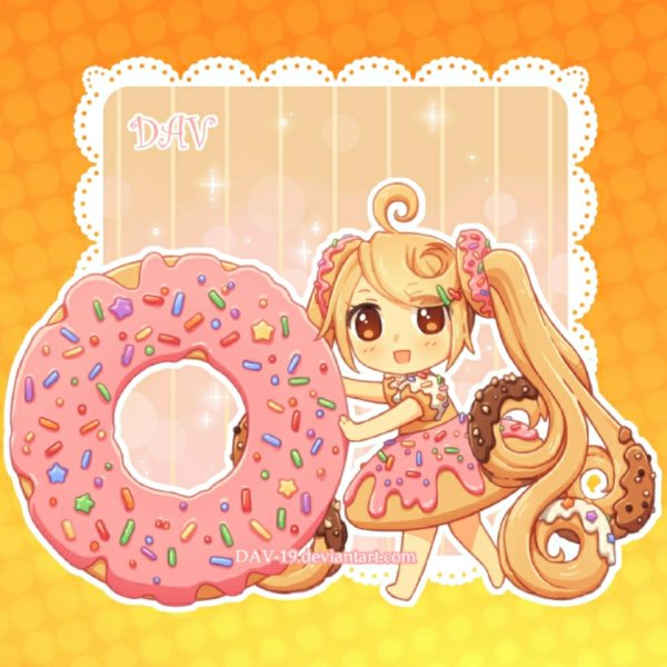 Чиби еда от Dav