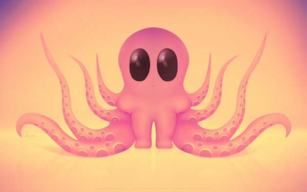 Осьминог арт