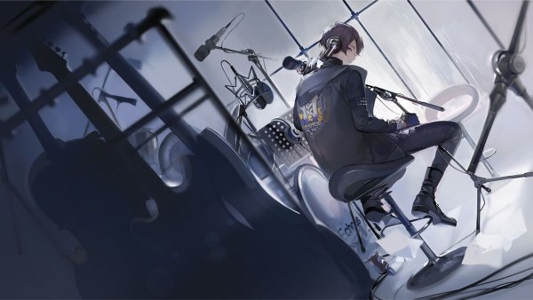 Арт музыка парень