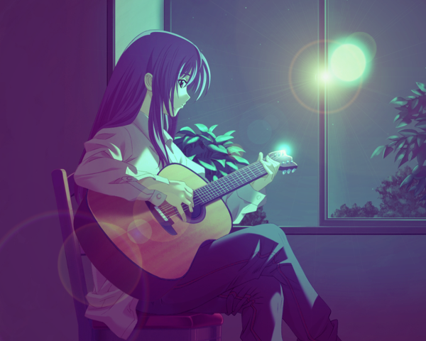 Аниме девушка с тиарой