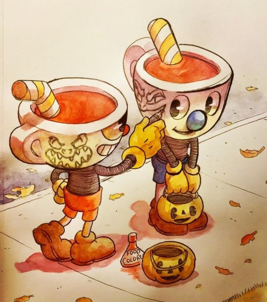 Cuphead анатомия