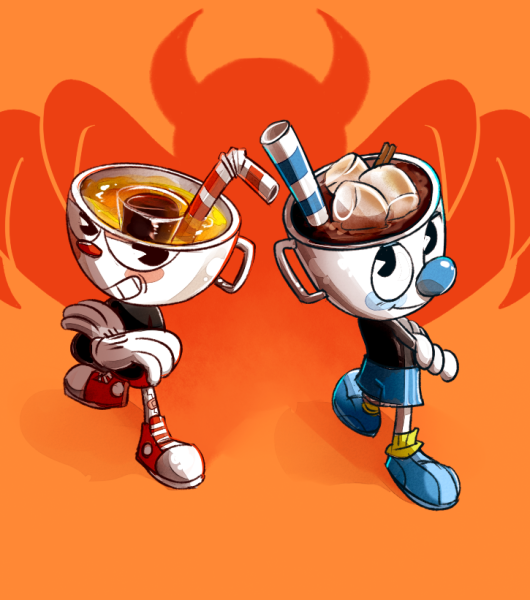Cuphead персонажи чашки