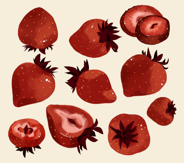 Клубника арты