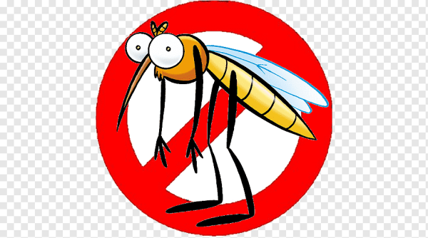 Комарик без фона