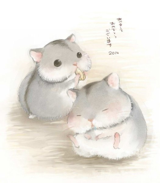 Аниме хомяк