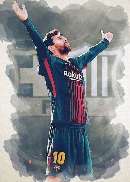 Постер Лионель Месси