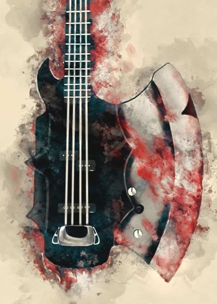 Гитара арт