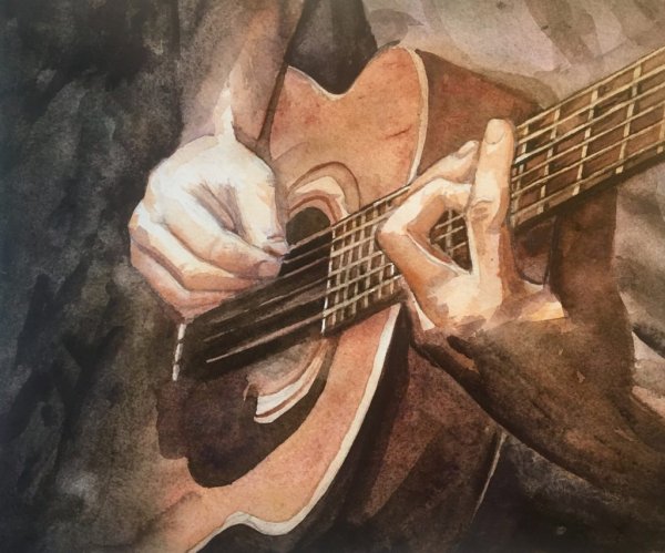 Гитара в живописи