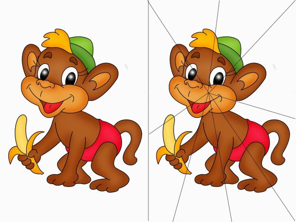 Разрезной пазл для детей