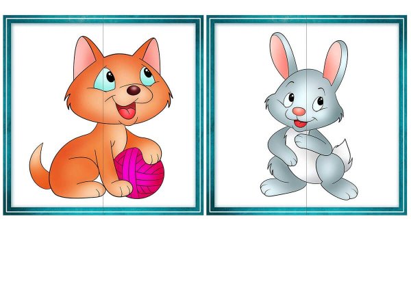 Пазлы для детей 2-3 года