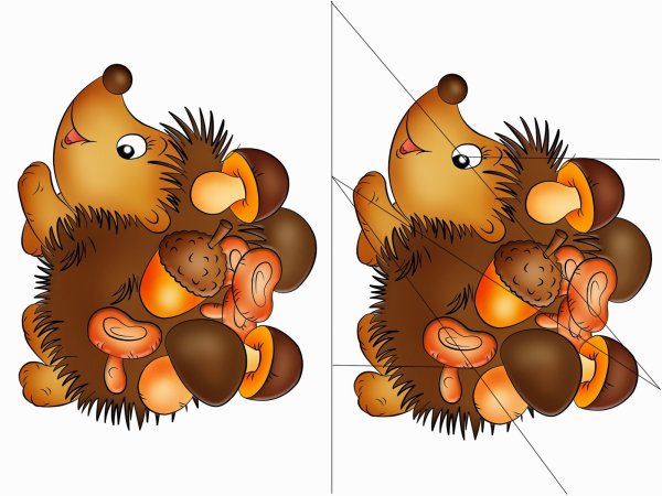 Пазлы диких животных для детей