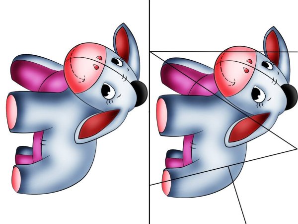 Разрезные пазлы для малышей