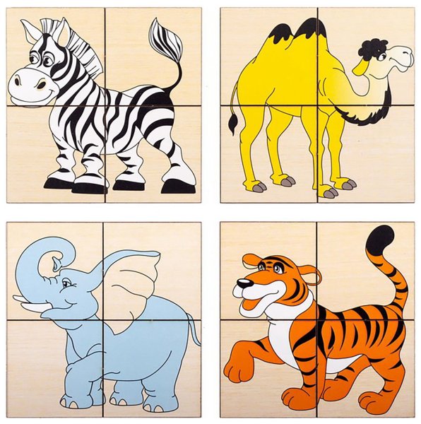 Пазл "Дикие животные"