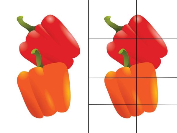 Пазлы овощи для детей