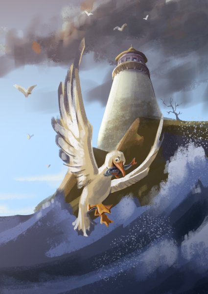 Чайка фантастика