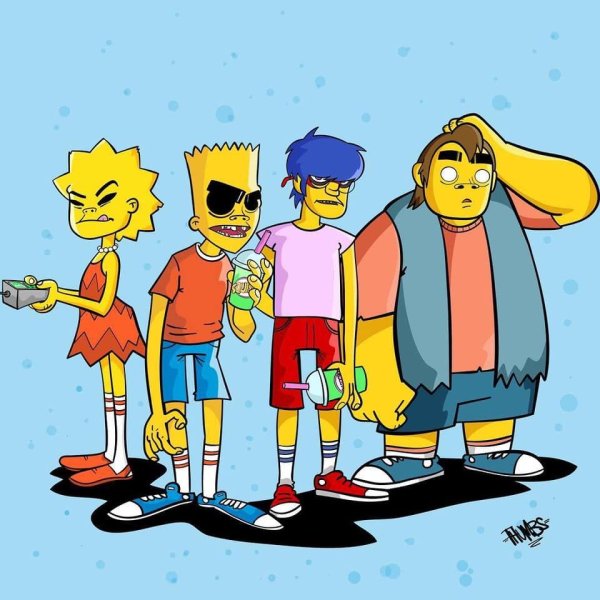 Симпсоны Футурама Гриффины Южный парк