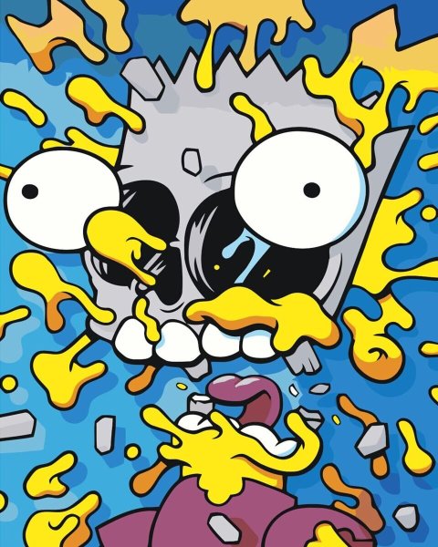 Психоделика арт симпсоны