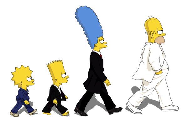 Барт симпсон в профиль