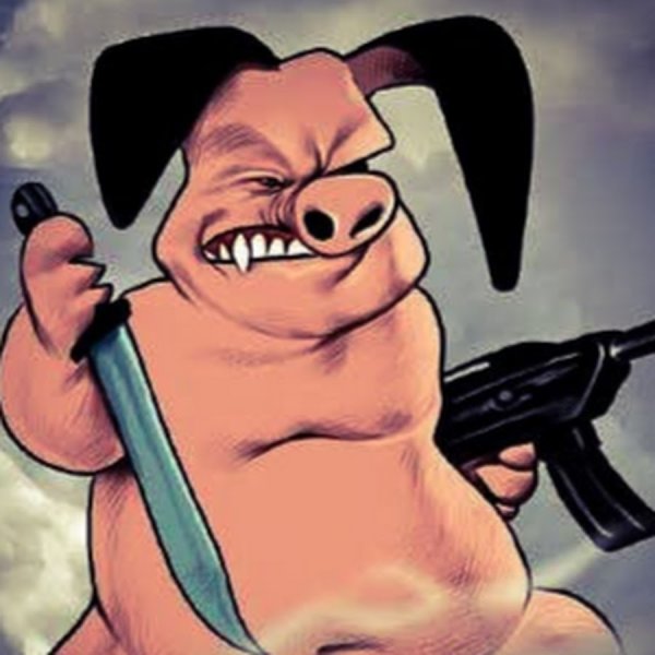 Свинья с автоматом