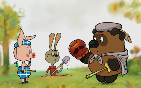 Герои Винни пуха советского