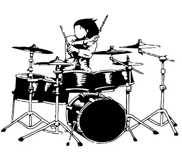 Барабаны эскиз