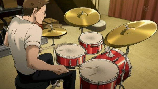 Барабаны аниме