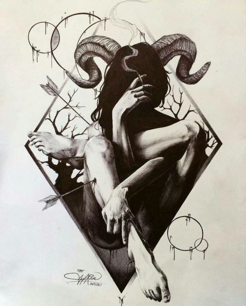 Лилит суккуб Татуировка