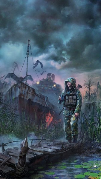 Сталкер монолит арт