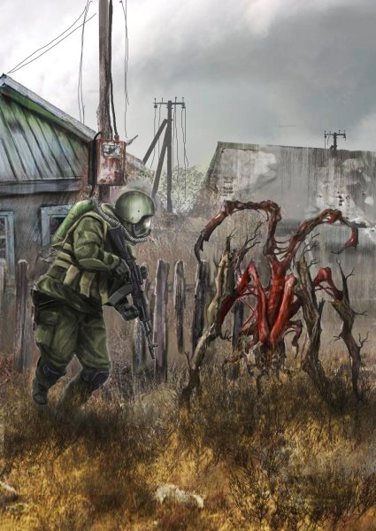 Сталкер пикник на обочине арт