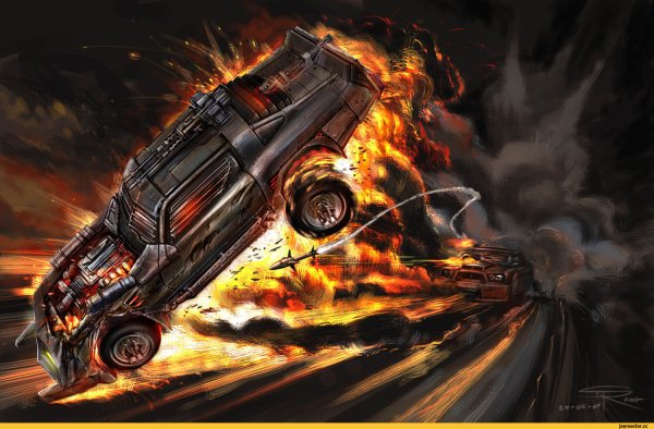 Смертельная гонка арт