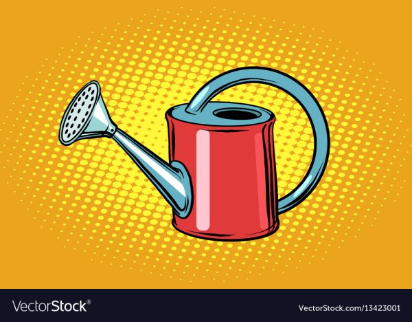 Лейка Винтажная вектор