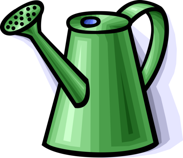 Кувшин для полива вектор