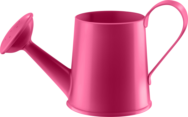 Лейка на белом фоне