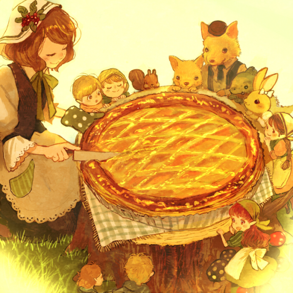 Пирог рисунок