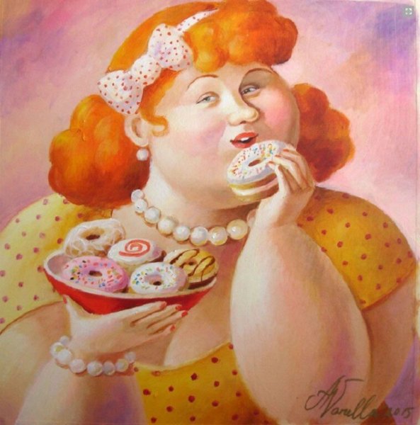 Художница Анна Савельева-Варелла