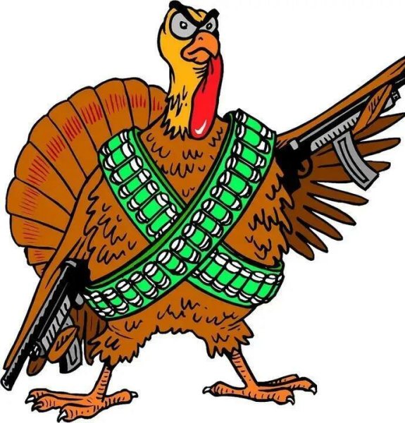 Смешной индюк