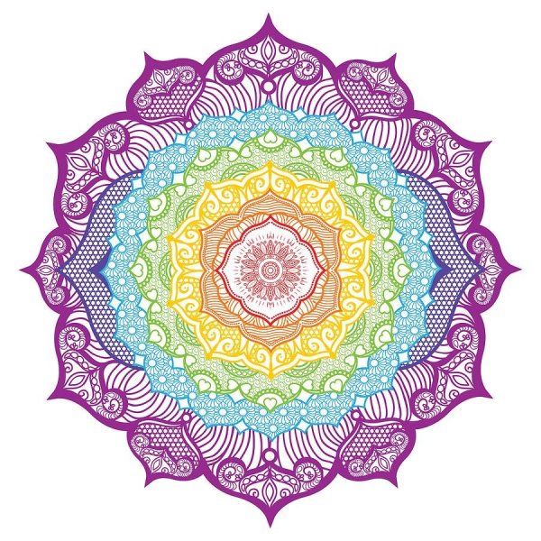 Мандала Анахата чакра