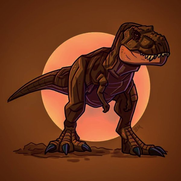 Тирекс мир Юрского периода арт