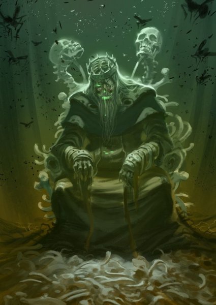Арт некромант Лич Король