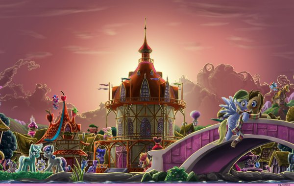 My little Pony Понивилль